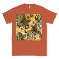 Copper aztec bull skull Classic Tee - BundleAndBundleShop