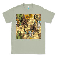 Matcha aztec bull skull Classic Tee - BundleAndBundleShop