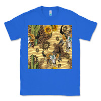 True Royal aztec bull skull Classic Tee - BundleAndBundleShop