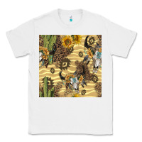 White aztec bull skull Classic Tee - BundleAndBundleShop
