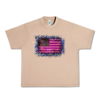 Burro Old Leopard American Flag Urban Heavy Tee - Bettercallsaul