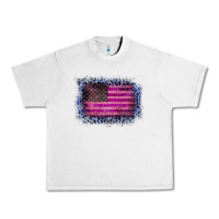 Lunar Rock Old Leopard American Flag Urban Heavy Tee - Bettercallsaul