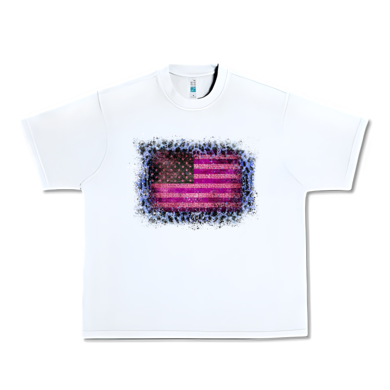 Old Leopard American Flag Urban Heavy Tee by Bettercallsaul | Teevron