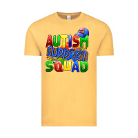 Vintage Mustard autısm support squad Vintage Tee - AdoDesignShop