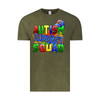 Vintage Olive autısm support squad Vintage Tee - AdoDesignShop