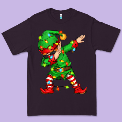 Dabbing Elf Premium Tee Designed By Zillion Design Studio