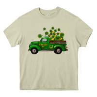 Mossy st patricks truck shamrock horseshoe gold Heavy Core Tee - RanaPortraitStore