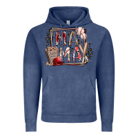 Vintage Denim mama baseball Vintage Hoodie - RacoonDesign