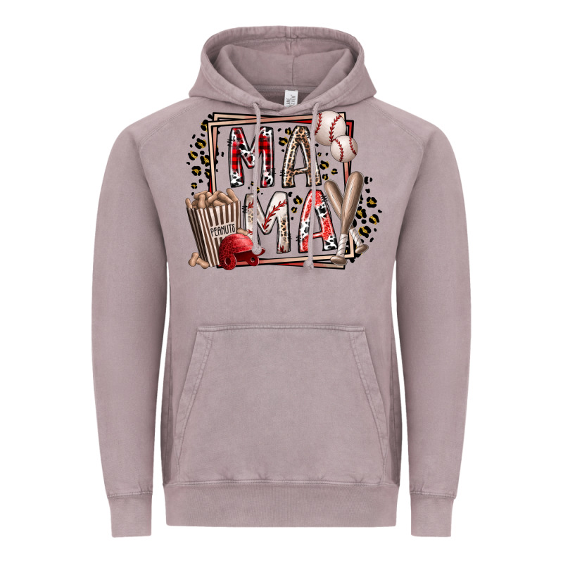 Mama Baseball Vintage Hoodie by RacoonDesign | Teevron