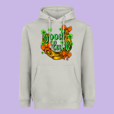 St.patrick's Good Luck Heavyweight Hoodie Designed By Bundleandbundleshop