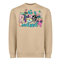 Mushroom he is risen indeed Heavyweight Sweatshirt - AdoDesignShop
