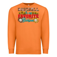 Carrot baseball is my favorite season Premium Sweatshirt - BundleAndBundleShop