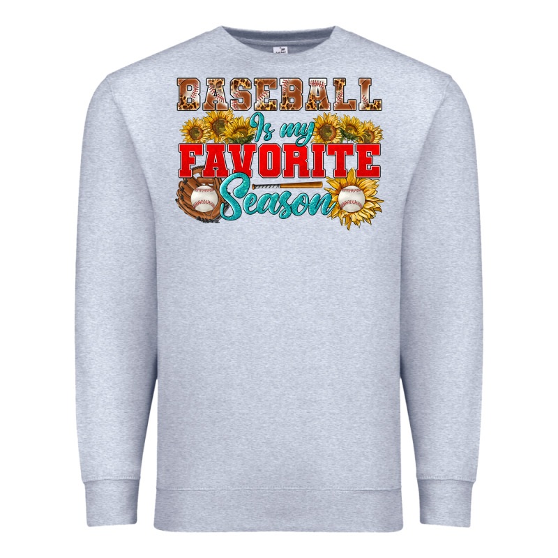 Baseball Is My Favorite Season Premium Sweatshirt by BundleAndBundleShop | Teevron