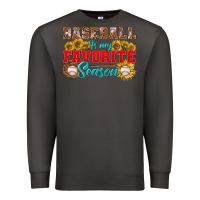 Smoke baseball is my favorite season Premium Sweatshirt - BundleAndBundleShop