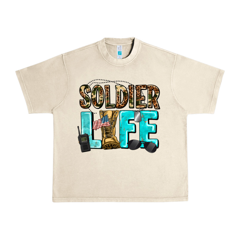 Soldier  Life Urban Heavy Tee by AdoDesignShop | Teevron