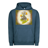 Pigment Midnight Navy negativity Urban Hoodie - TumblerDesignByShophia