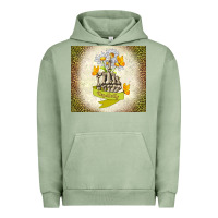 Pigment Oil Green negativity Urban Hoodie - TumblerDesignByShophia