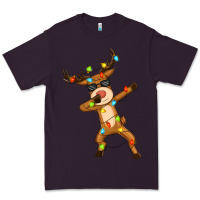 Plum dabbing deer Premium Tee - Zillion Design Studio