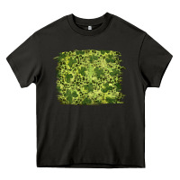 Asphalt st patricks day shamrock leopard background Heavy Core Tee - RanaPortraitStore