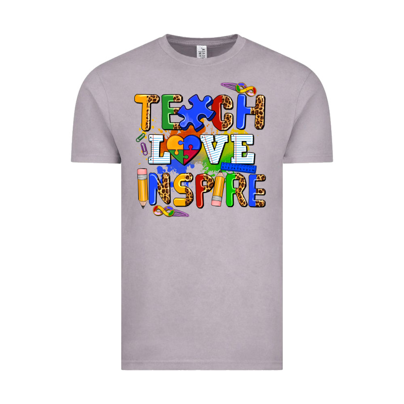 Teach Love Inspire Vintage Tee by AdoDesignShop | Teevron