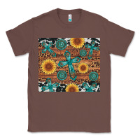 Chestnut cross gemstone and sunflower Classic Tee - Artiststas