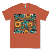 Copper cross gemstone and sunflower Classic Tee - Artiststas