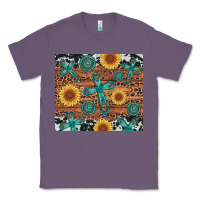 Lavender cross gemstone and sunflower Classic Tee - Artiststas