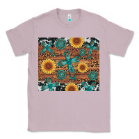 Lilac cross gemstone and sunflower Classic Tee - Artiststas