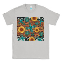 Moon Dust cross gemstone and sunflower Classic Tee - Artiststas