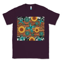 Plum cross gemstone and sunflower Classic Tee - Artiststas