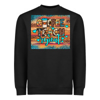 Black coffee teach repeat Heavyweight Sweatshirt - JahusDesignShop