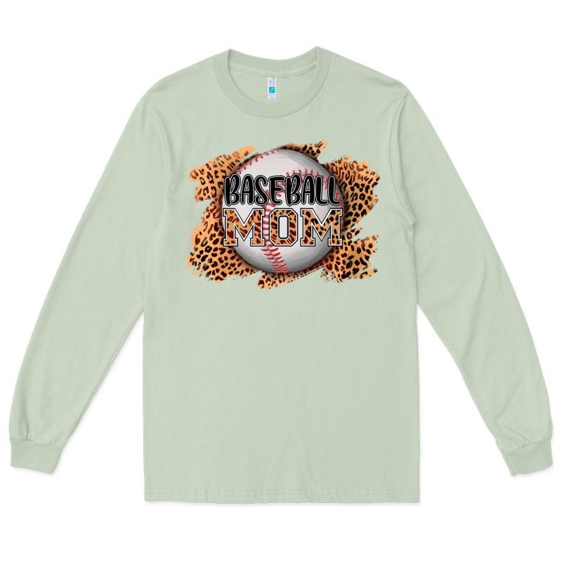 Baseball Mom Long Sleeve Tee by AdoDesignShop | Teevron