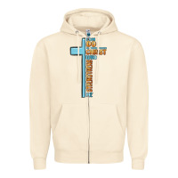 Sandshell i can do all things through christ who strengthens Zipper Hoodie - MaliasSmallBusiness