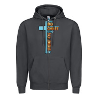 Smoke i can do all things through christ who strengthens Zipper Hoodie - MaliasSmallBusiness