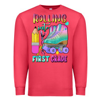 Cardinal rolling into first grade Premium Sweatshirt - BundleAndBundleShop