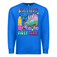 True Royal rolling into first grade Premium Sweatshirt - BundleAndBundleShop