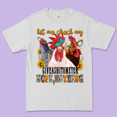 Let Me Check My Giveashitometer Premium Tee Designed By Texasbilliewilder