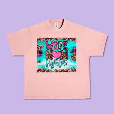 Wife Mom Fighter Tumbler Urban Heavy Tee Designed By Jahusdesignshop