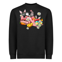 Black easter excavator Heavyweight Sweatshirt - AdoDesignShop