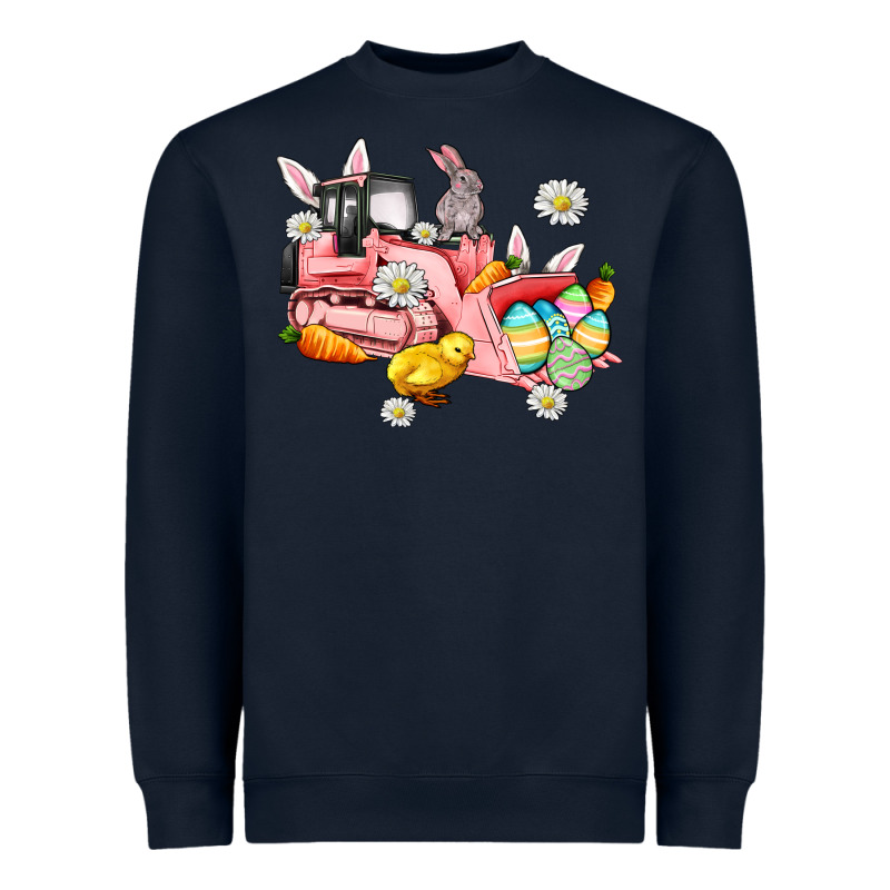 Easter Excavator Heavyweight Sweatshirt by AdoDesignShop | Teevron
