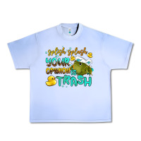 Grape Ice splish splash your opinion is trash Urban Heavy Tee - AdoDesignShop