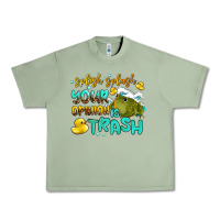 Oil Green splish splash your opinion is trash Urban Heavy Tee - AdoDesignShop