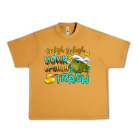 Peanut Butter splish splash your opinion is trash Urban Heavy Tee - AdoDesignShop
