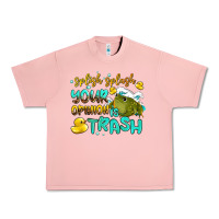 Salmon splish splash your opinion is trash Urban Heavy Tee - AdoDesignShop