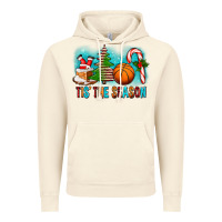 Vintage Artic Tis The Season Christmas With Basketball And Candy Cane Vintage Hoodie - FaDigitalArtStudio