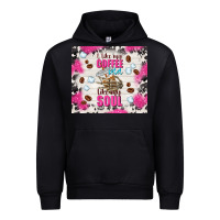 Black i like my coffee cold like my soul Urban Hoodie - TumblerDesignByShophia