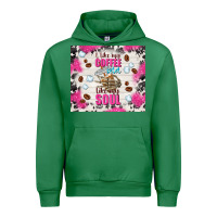 Emerald i like my coffee cold like my soul Urban Hoodie - TumblerDesignByShophia
