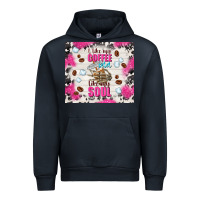 Navy i like my coffee cold like my soul Urban Hoodie - TumblerDesignByShophia