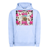 Pigment Grape Ice i like my coffee cold like my soul Urban Hoodie - TumblerDesignByShophia