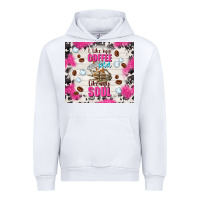 White i like my coffee cold like my soul Urban Hoodie - TumblerDesignByShophia
